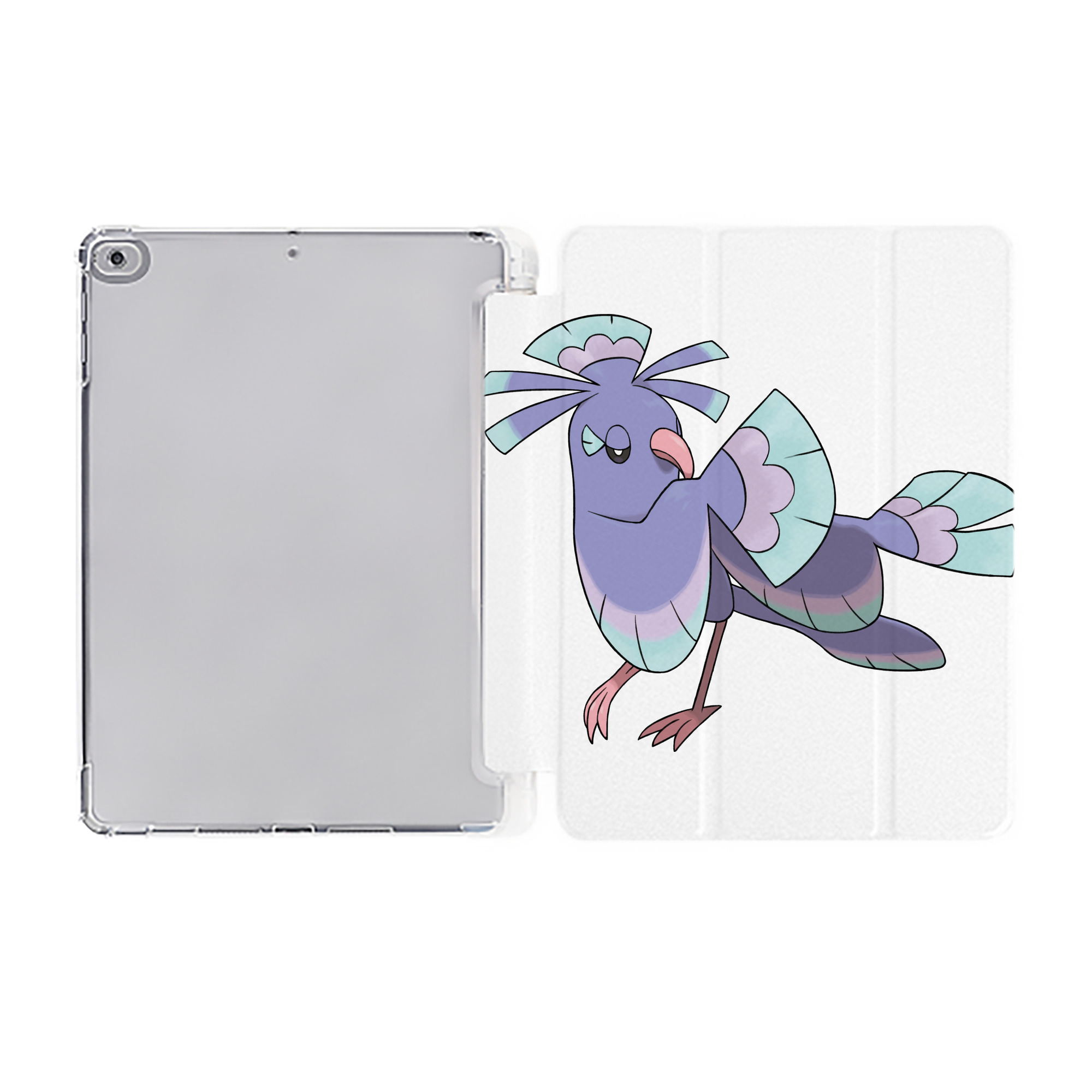 （画像用） ポケットモンスター Pokémon IPad ケース ペン収納付き 三つ折りスタンド PUレザー×シリコン 対応機種9.5/10.5/10.9インチ